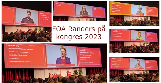 FOA Randers på talerstolen